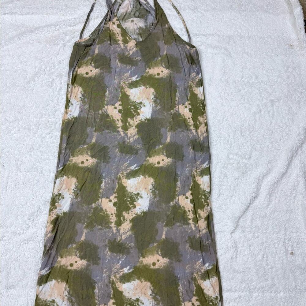 Catch  Me Camo Print Slip Dress - Picture 2 of 9